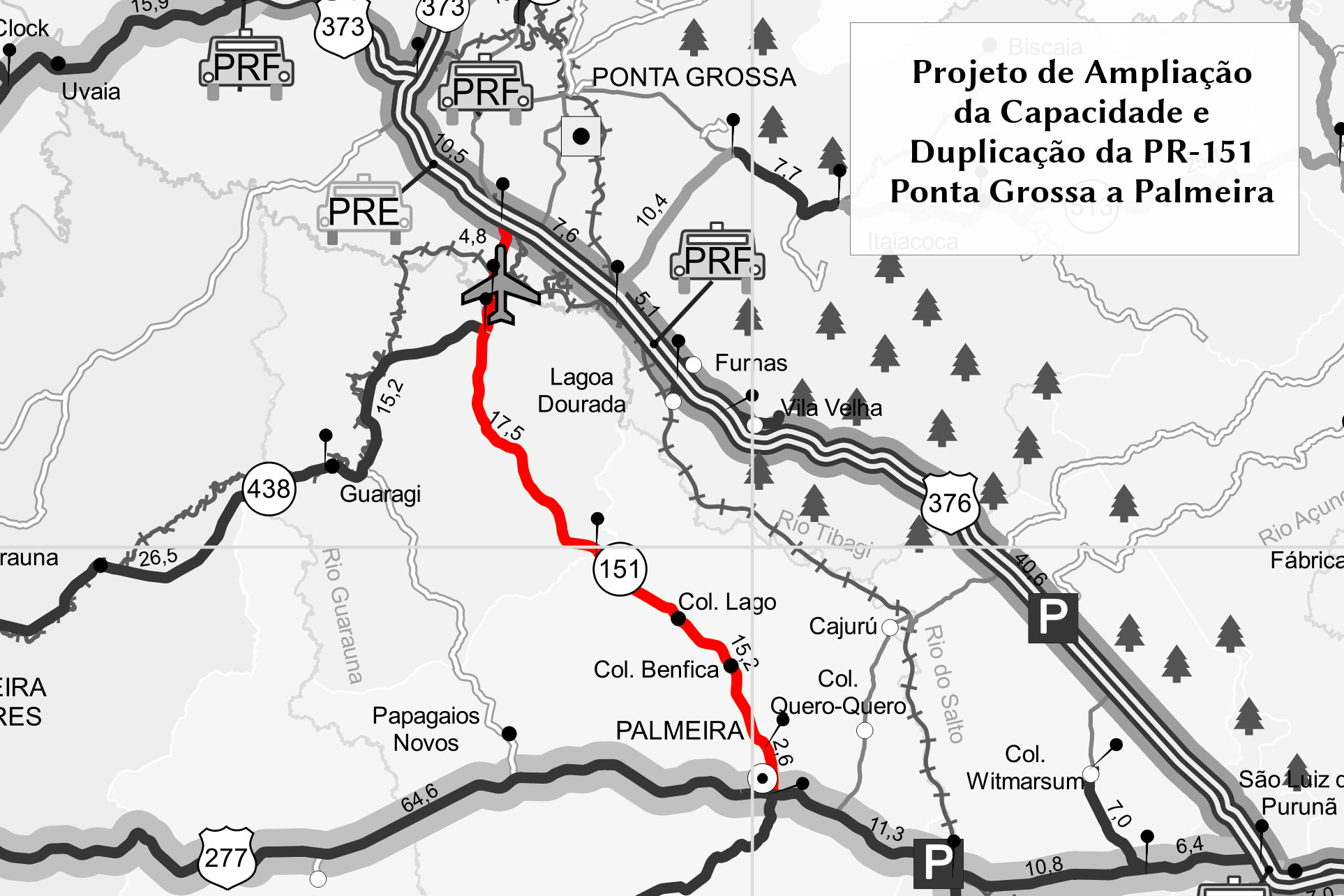 Governo lança licitação de projeto de duplicação da PR 151 New Roads